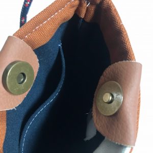 Sac pour smartphone en coton. – Image 3