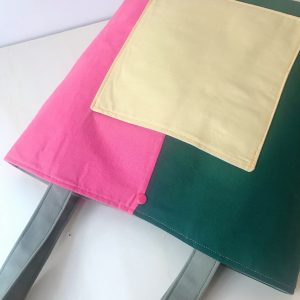 Sac tote bag ecobag en coton patchwork. – Image 5