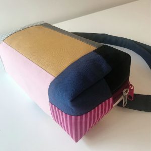 Sac banane hip-bag en coton patchwork. – Image 5