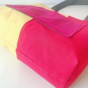 Sac tote bag en coton patchwork – Image 6