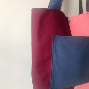 Sac ecobag totebag en patchwork. – Image 3