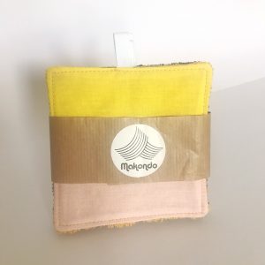 Lingettes démaquillantes en coton recyclé. – Image 2