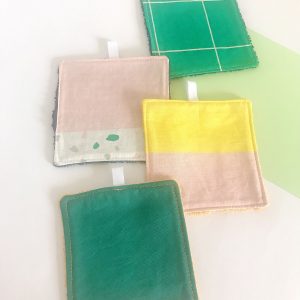 Lingettes démaquillantes en coton recyclé. – Image 3