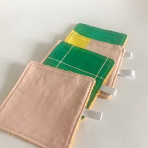 Lingettes démaquillantes en coton recyclé – Image 3