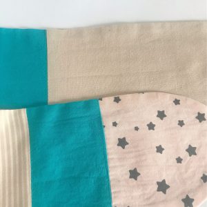 Bandeau ,turban à nouer réversible . – Image 2