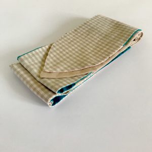 Bandeau ,turban à nouer réversible . – Image 11