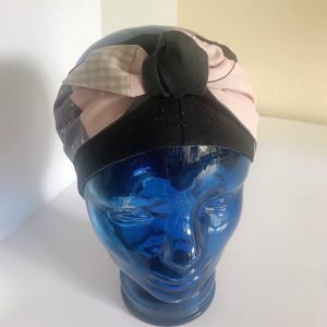 Bandeau ,turban à nouer réversible – Image 2