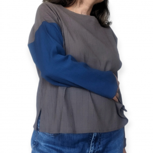 Blouse bicolore. – Image 6