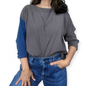 Blouse bicolore. – Image 4