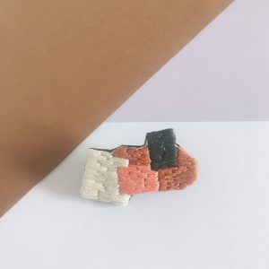 Barrette brodée. – Image 3