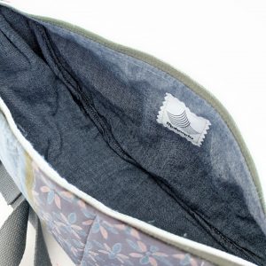 Sac banane en tissu imprimé recyclé. – Image 6