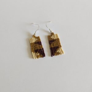 Boucles d'oreilles en perles miyuki . – Image 4