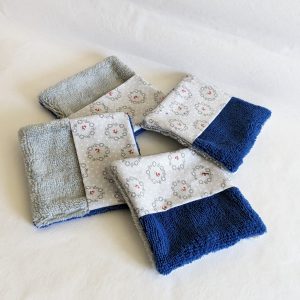 Lingettes lavables réversibles. – Image 2