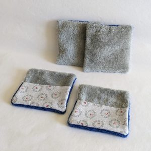 Lingettes lavables réversibles. – Image 3