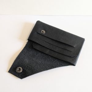 Porte-carte en cuir recyclé. – Image 3