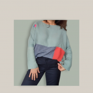 Blouse patchwork – Image 3