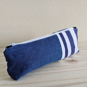 Grande Trousse Stylo en coton recyclé. – Image 4