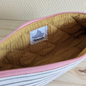 Grande Trousse Stylo en coton recyclé. – Image 2