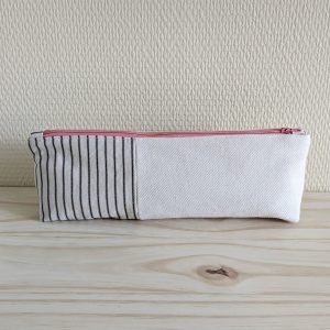 Grande Trousse Stylo en coton recyclé. – Image 5
