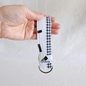 Porte-clés en tissu patchwork – Image 4