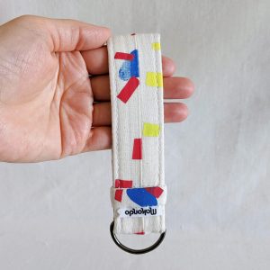 Porte-clés en tissu patchwork – Image 4