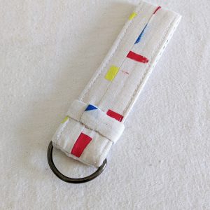 Porte-clés en tissu patchwork – Image 3