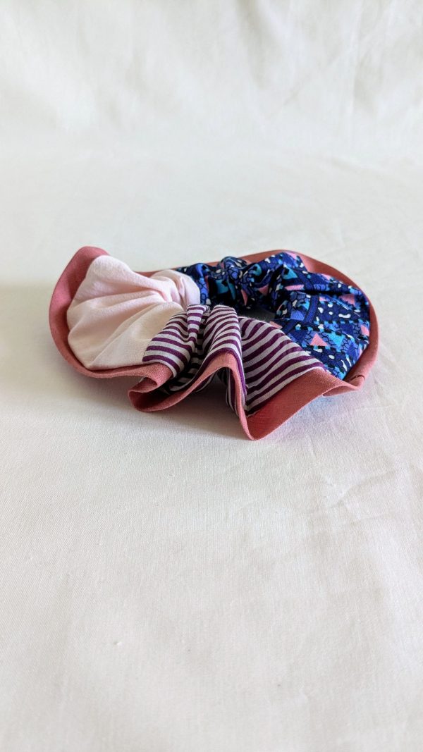 Chouchou cheveux patchwork – Image 3