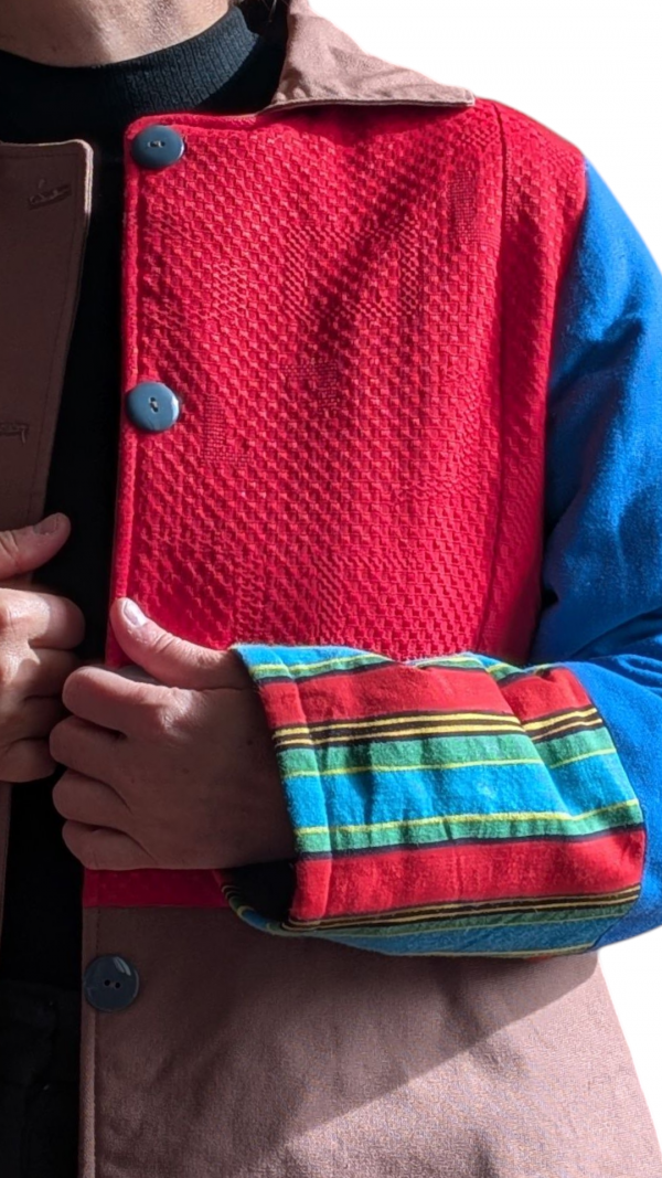 Manteau rembourré upcycling – Image 3