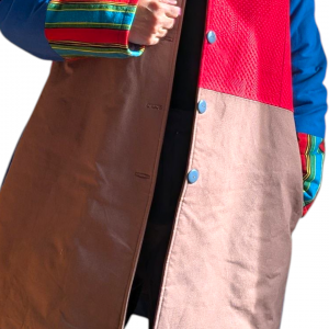 manteau upcycling rembourré