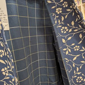 Manteau upcyclé bicolore – Image 3