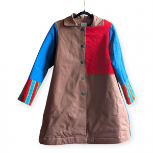 Manteau rembourré upcycling