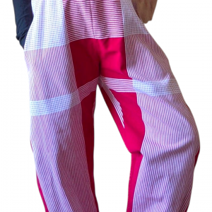 Pantalon ballon en tissu recyclé